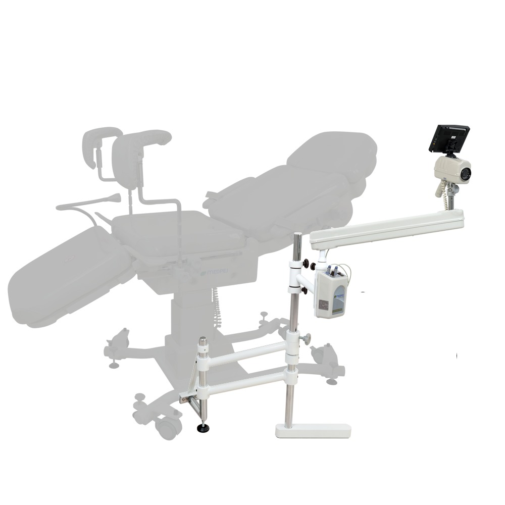 Vídeocolposcópio de Aumento Digital 8x a 30x - Acoplado em Mesa Ginecológica - Medpej